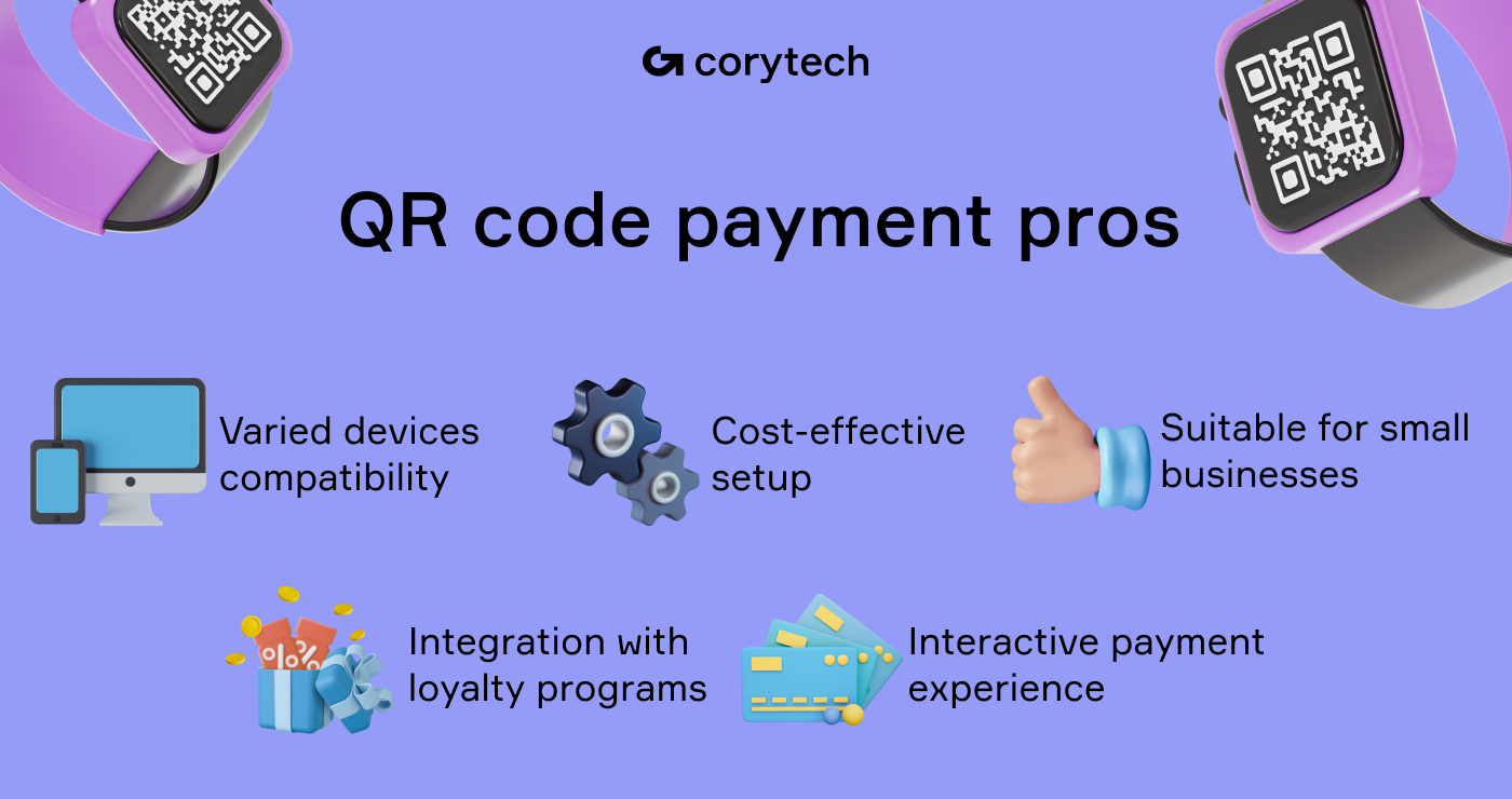 QR payments pros